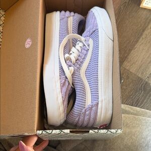 Anderson paak Vans Lilac Corduroy Sneakers